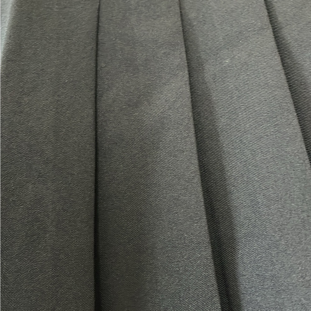 Black Pleated Mini Skater Skort Size L (Fits like a M) - Picture 5 of 5